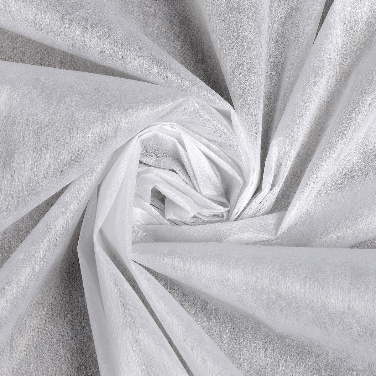 Флис KUBRO TEXTILE, клеевая точка ПА, 40 г/м², цвет белый, ширина 90 см, рулон 100 м.