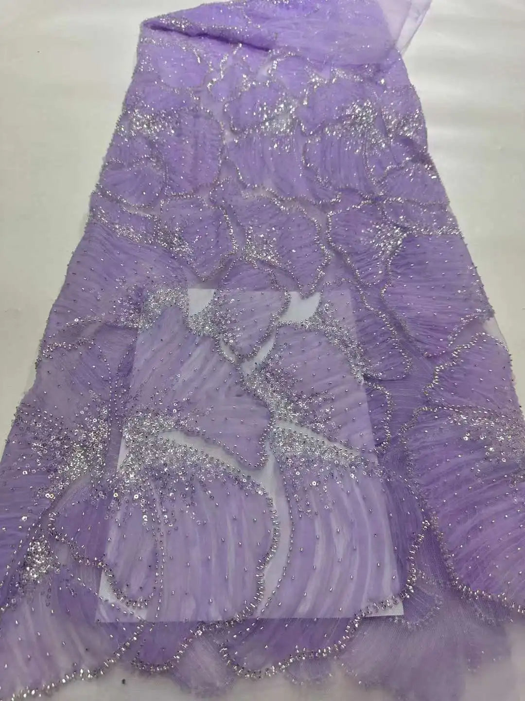 Африка 3д гипуре кристаллари дантелли матолар