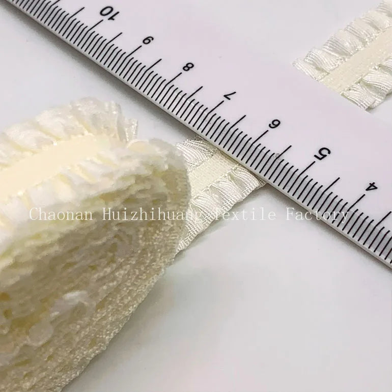 Тикув аксессуарлари кийим тўрли эластик тўқув тасмаси дантелли эластик камар тўқув тасмаси ички кийим либослари учун