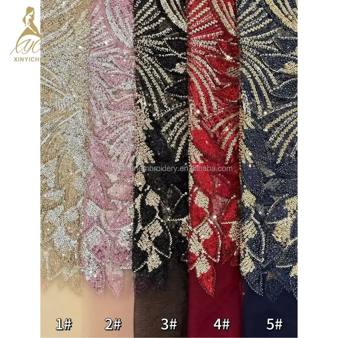 Маҳсулот тури: Дантелли Материал: 100% Полесте Кенглиги: 5ʼʼ+ Товар номи: ЖС Модель рақами: ГҚ97 Мато тури: Полестер/пахта Тури: кашта тикилган дантел