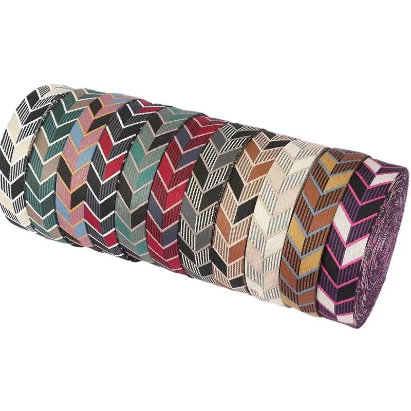 Улгуржи жаккардли Полестер тўқув сумкалар учун