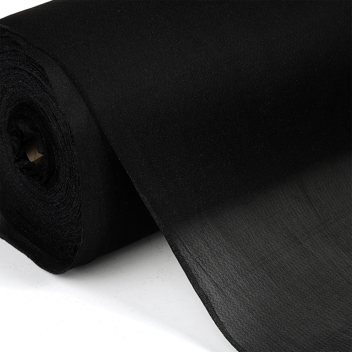 Дублёр KUBRO TEXTILE эластичный, плотность 42 г/м², цвет чёрный, ширина 150 см, упаковка рулон 100м.