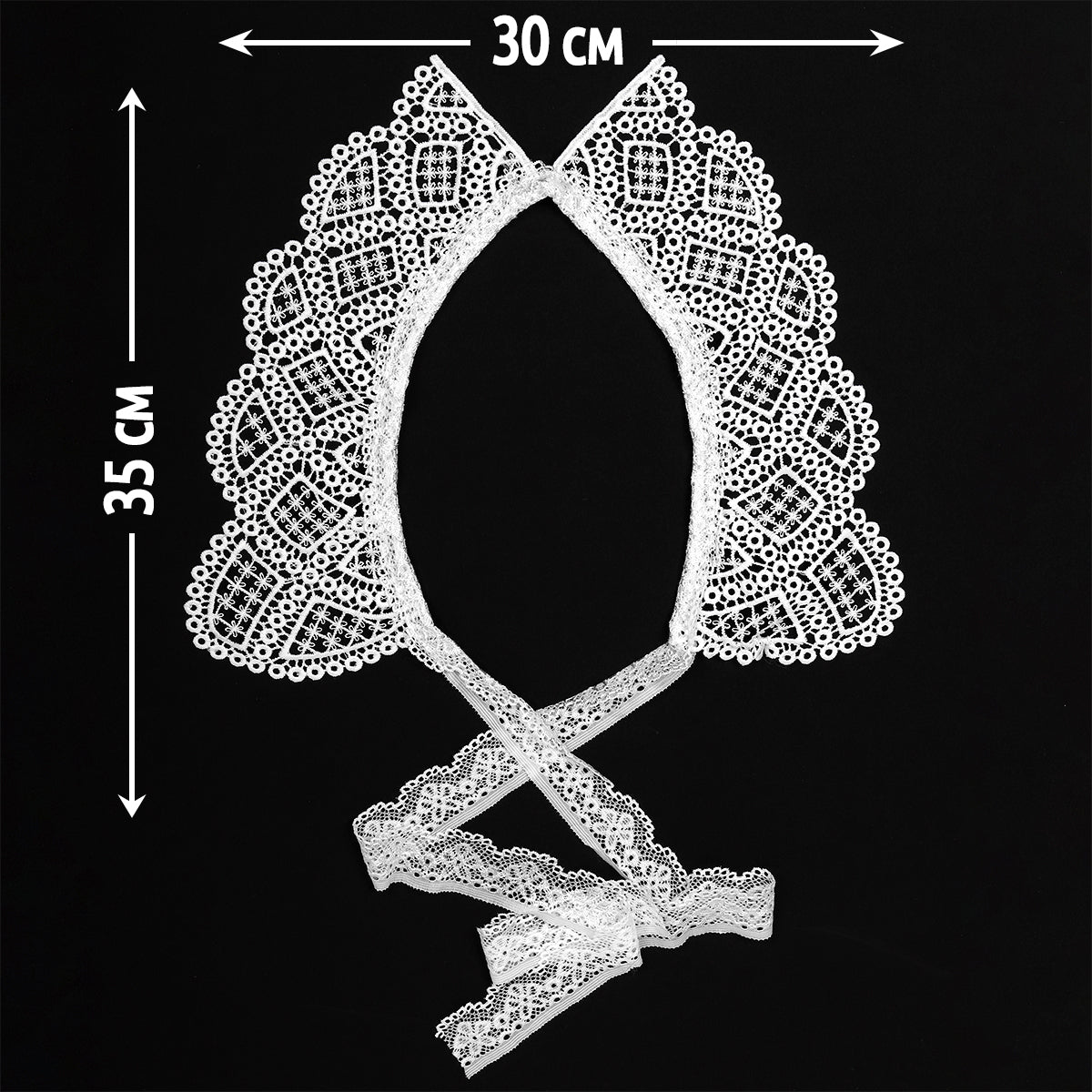 Оқ тиқилмайдиган кружевали гардан йўлли 13/192 30смх35см