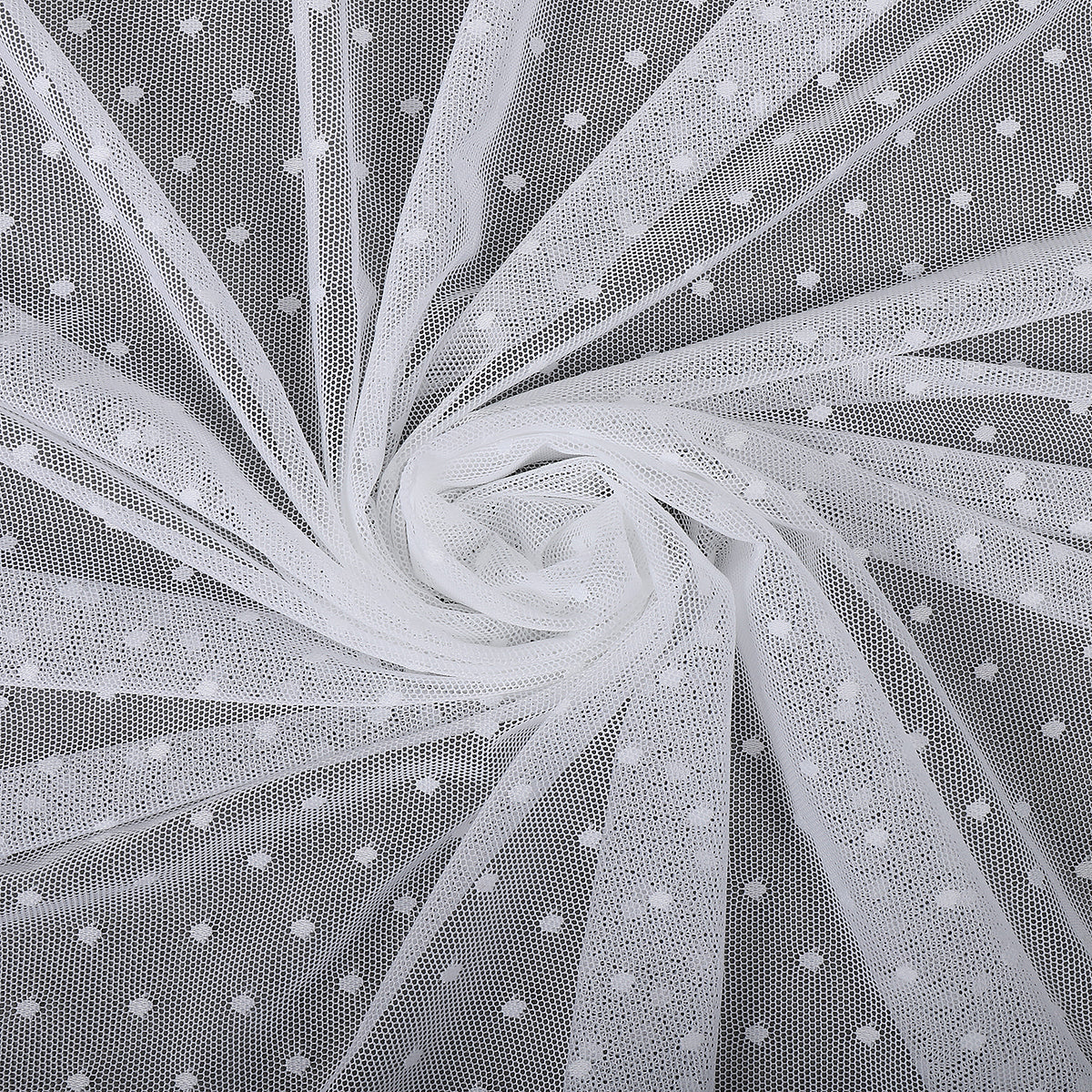 Эластик тор Мушка, кенглиги 160см, ранги — оқ