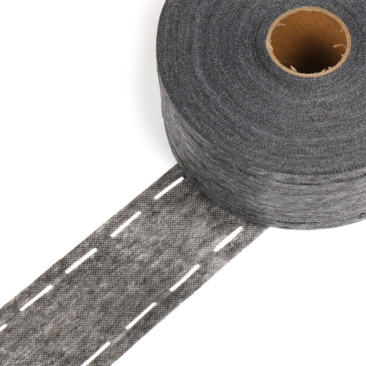 Корсаж елимли лента KUBRO TEXTILE 60мм, индивидуал қадоқда, 10-40-10 ўлчамли, қора ранг, 40 гр, 100м рулон.