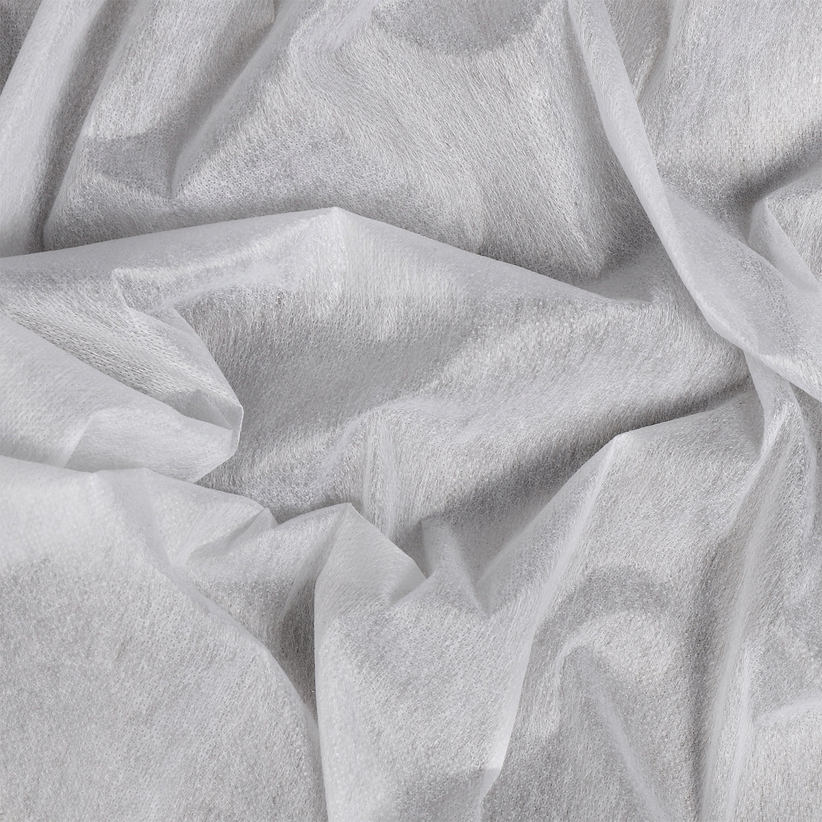 Флис KUBRO TEXTILE, клеевая точка ПА, 40 г/м², цвет белый, ширина 90 см, рулон 100 м.