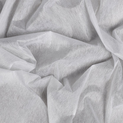 Флис KUBRO TEXTILE, клеевая точка ПА, 40 г/м², цвет белый, ширина 90 см, рулон 100 м.