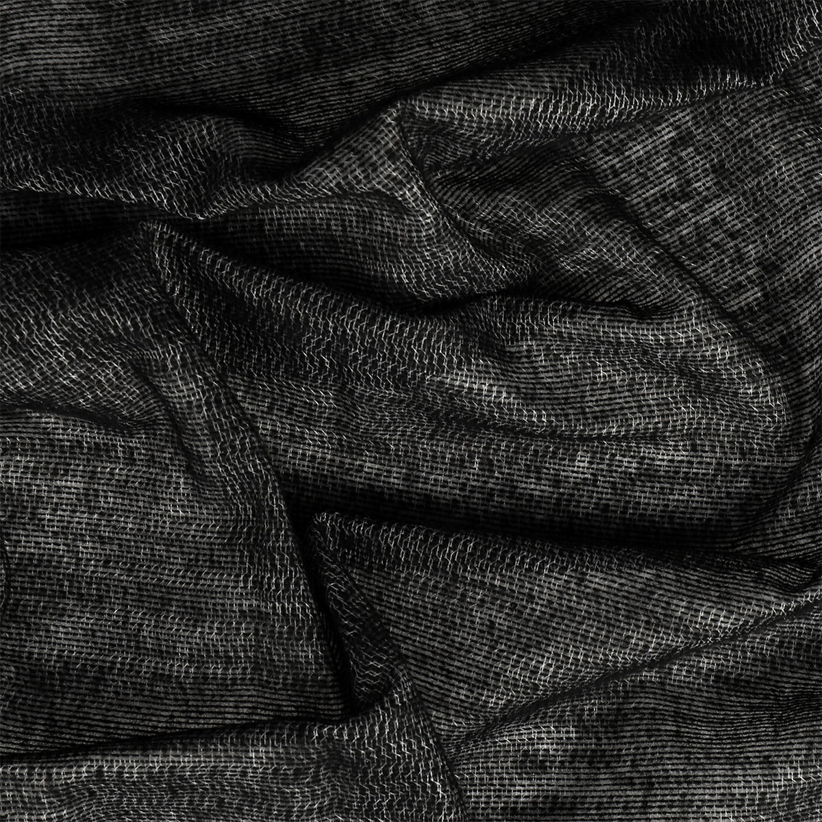 Трикотажное полотно дублерин KUBRO TEXTILE, плотность 65 г/м², модель 132 TD/BK, цвет черный, ширина 150 см, упаковка рулон 100 м.