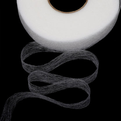 Паутинка KUBRO TEXTILE, 25мм, индивидуал қадоқда, қора ранг, 23 г/м², рулони 100м.