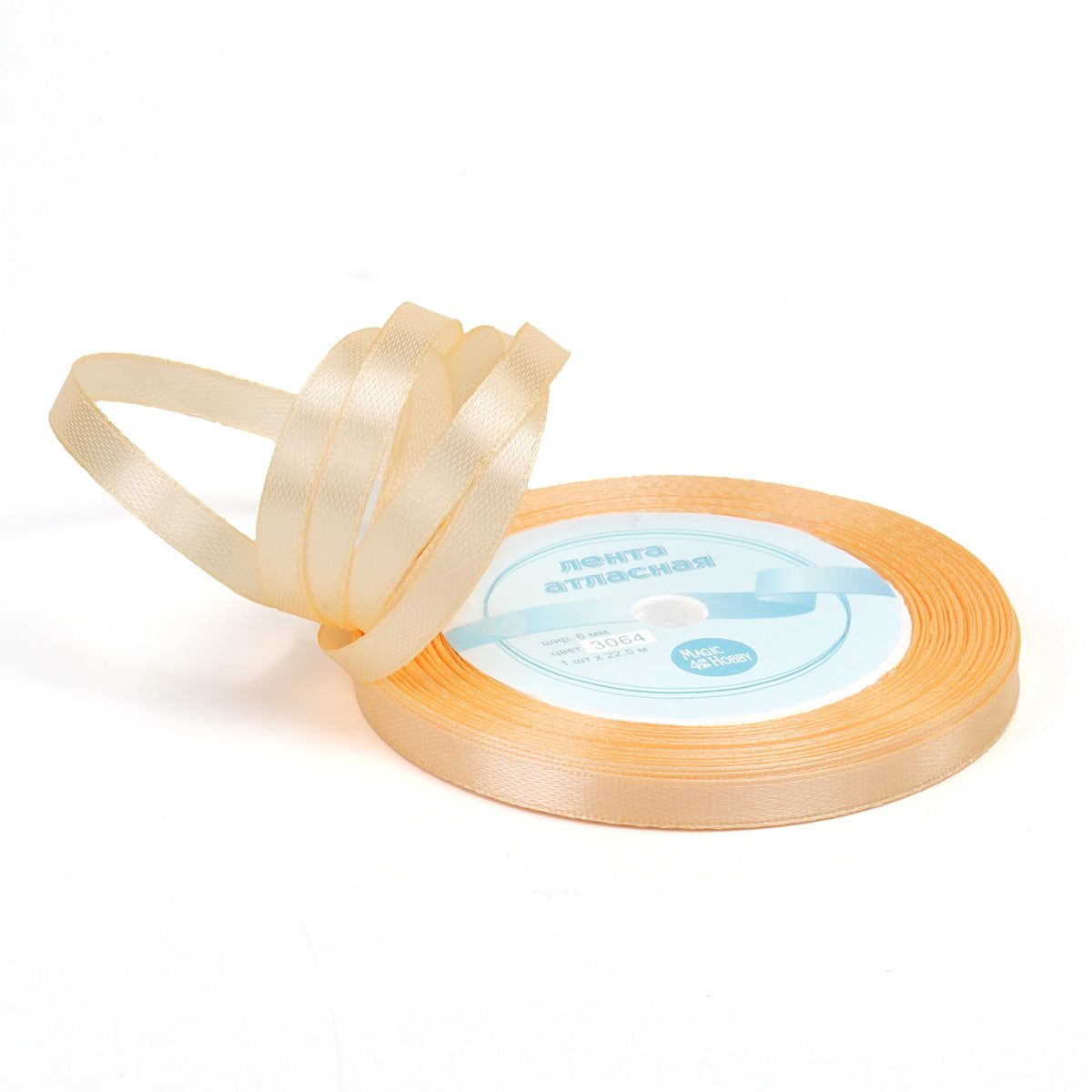 Атлас лента 6мм