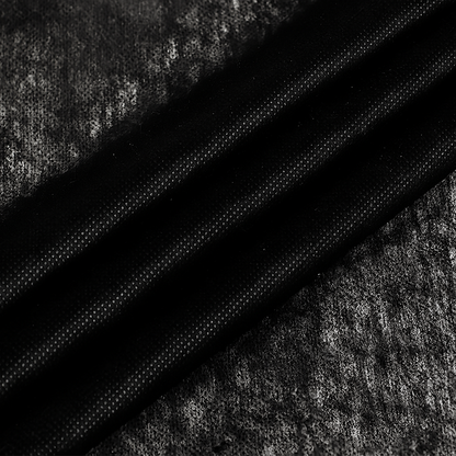 Флис KUBRO TEXTILE, клеевая точка PA, 25 г/м², цвет черный, ширина 90 см, рулон 100 м.