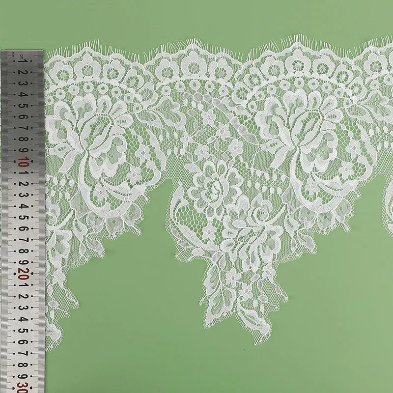 Мода нафис сўнгги каштадўзлик шнури тўрли қиррали кирпик трим гипур дантел мато