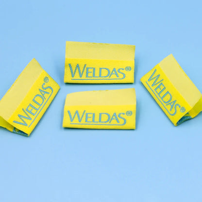 Ўз-ўзидан ёпиштирувчи  тўқув ёрлиқлари логотиплари Кийим учун босилган ёрлиқлар Пахта мослаштирилган кийим ёрлиқлари