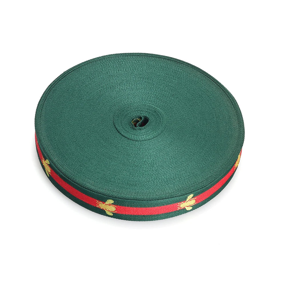 Иссиқ сотувда кийим-кечак нейлон текис тўқув учун янги махсус дизайн жаккард лентаси