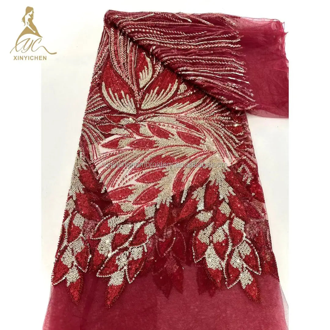 Маҳсулот тури: Дантелли Материал: 100% Полесте Кенглиги: 5ʼʼ+ Товар номи: ЖС Модель рақами: ГҚ97 Мато тури: Полестер/пахта Тури: кашта тикилган дантел