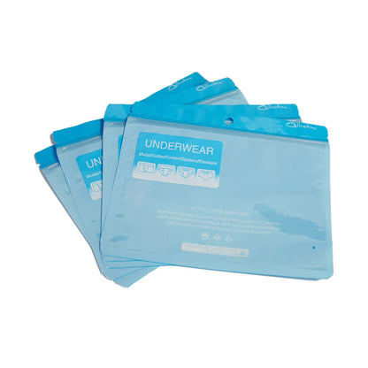 Қадоқлаш учун зипперли қопча — ички кийим ва кийим-бош учун мўлжалланган пакет