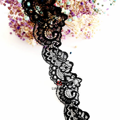 Гипур эластик тор 5 см ички кийим учун дантел