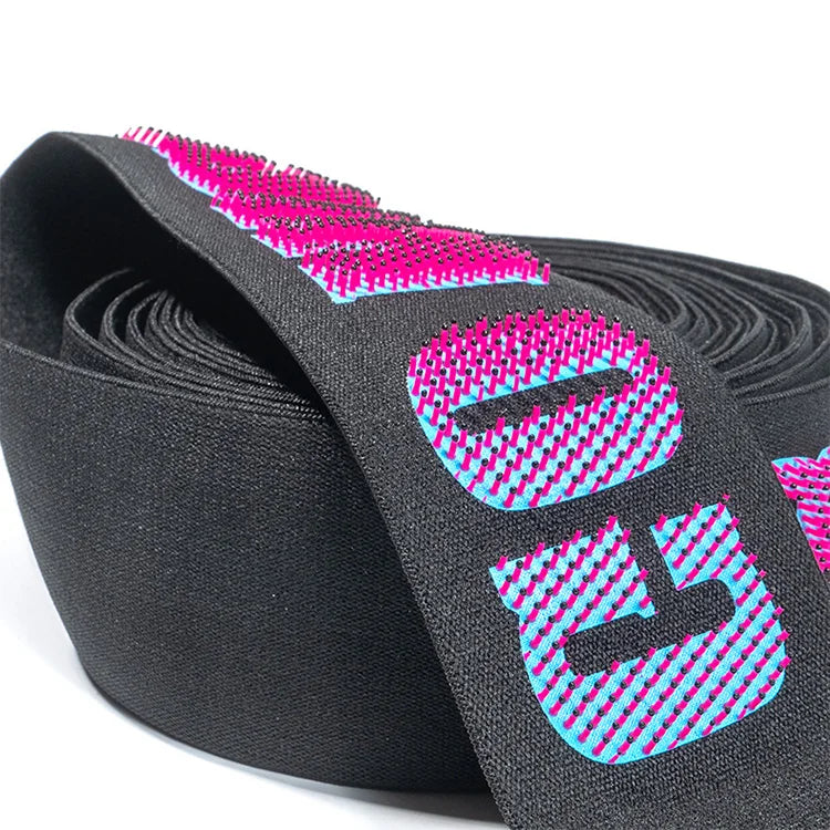 Юқори сифатли сузиш кийими аксессуари эластик каучук лента Силикон нуқтали табиий латекс синтетик каучук сузиш кийимлари учун