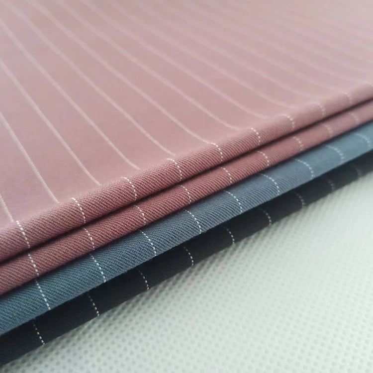 Йиғирилган ипдан тўқилган полосали костюм матоси (ORLANDO ёки GALIYANO номи билан), оғир вазнли GSM