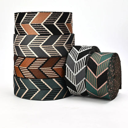 Улгуржи жаккардли Полестер тўқув сумкалар учун