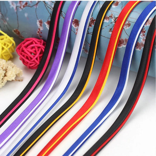 Рангли шнурли тасма махсус полиестер тасмаси
