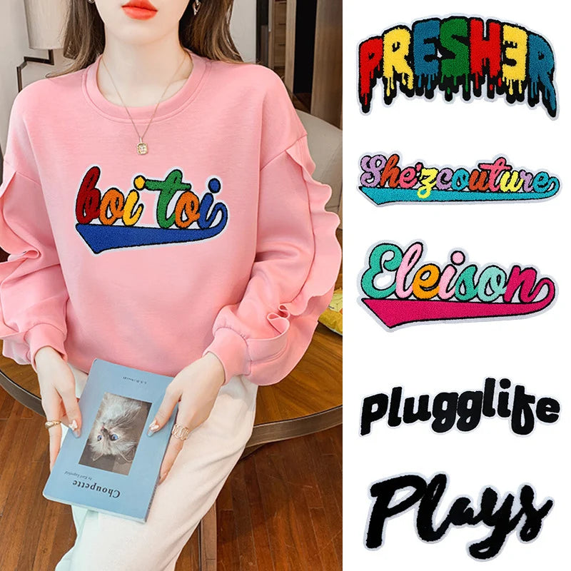 Кийимларни безаш учун юқори сифатли тикима аппликация — дизайнерлик услубида