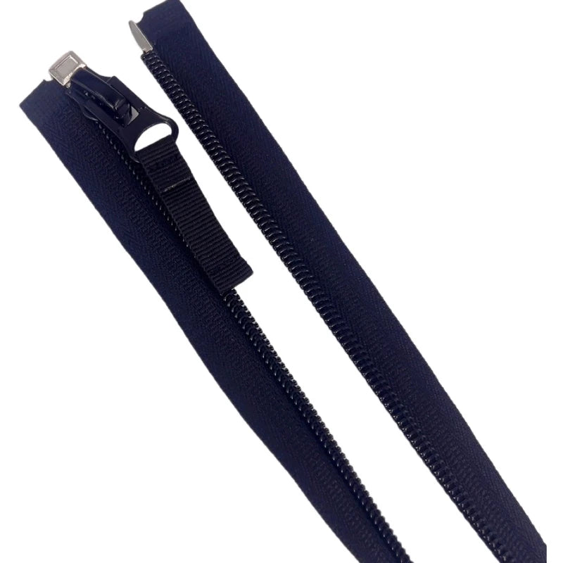 Янги дизайндаги улгуржи махсус тортувчи 8 # очиқ учли фермуар, махсус нейлон фермуарли слайдерли