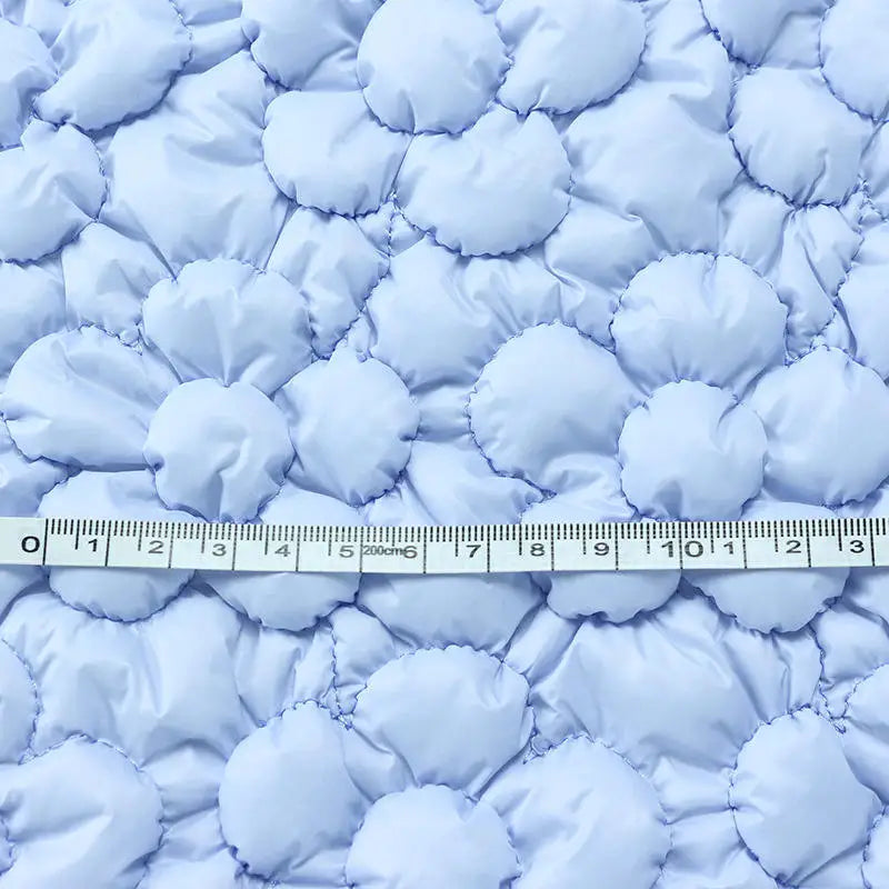 3D гулли нейлон стретч стеган мата — сумка ва пойабзал учун мос, замонавий дизайндаги юқори сифатли материал