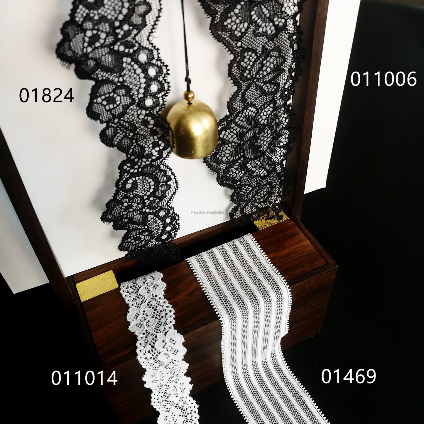 Гипур эластик тор 5 см ички кийим учун дантел