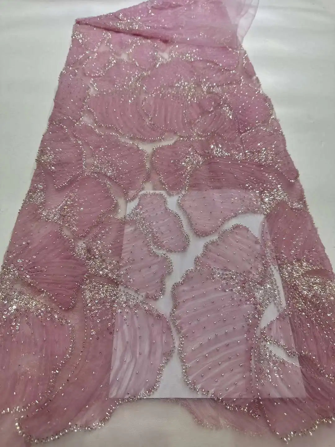 Африка 3д гипуре кристаллари дантелли матолар