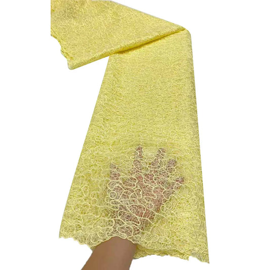 Янги келган Нигерия тўрли гипур шнурли дантелли мато аёллар либослари учун  МЛ83Г228