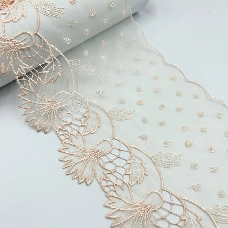 Аёллар ички кийимлари учун 19СМ классик гипур қиррали нақшли ички кийим дантел