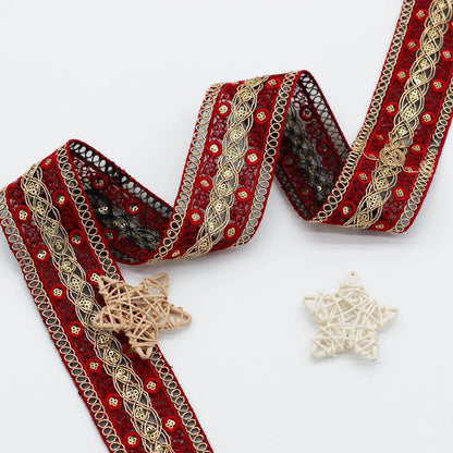 Гипюр трим тўрли лента Дантелли органза лента