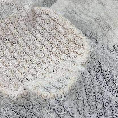 YY Янги мода гулли 70% пахта 30% нейлон  кордонли кўйлак ва болалар кийимлари учун тўлиқ гипур тўрли мато