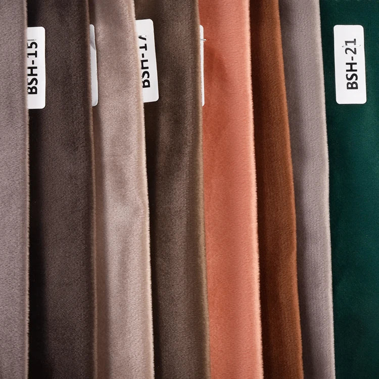 Хитой ишлаб чиқарган сув ўтказмайдиган 100% полиэстер мата — қизлар учун мўлжалланган туркча услубдаги болалар трикотаж голланд бархат (вельвет) мата, бир хил рангда бўялган