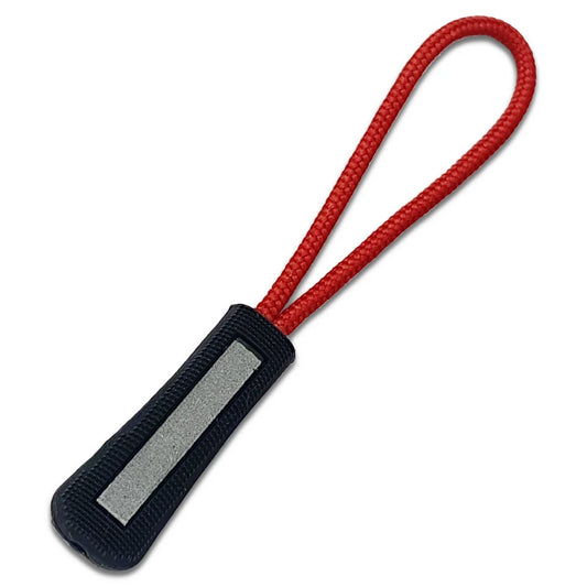 Ёруғликни акс эттирувчи нейлон замок слайдери — логотипсиз, сумка, кийим ва рюкзаклар учун мўлжалланган. Оптом буюртмалар учун мос, юқори сифатли ва функционал аксессуар