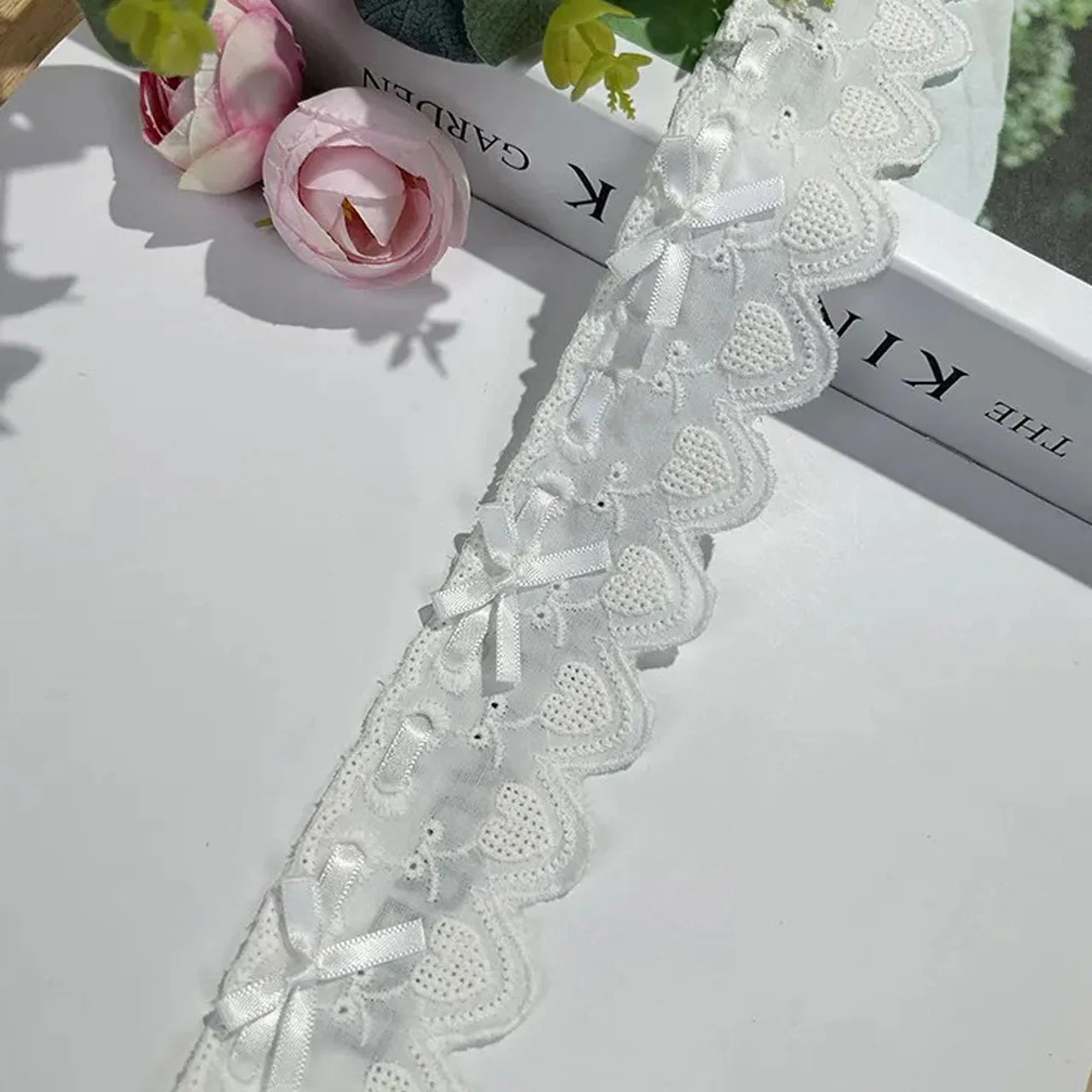 Пахта матодан тикилган камон боғичли тўр ДИЙ болалар кийими сумкаси аксессуари қўлда ишланган юбка этаклари