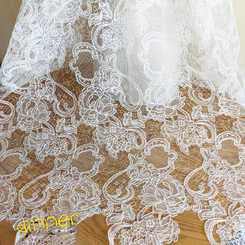 Гипур Швейтсария дантелли франтсуз дантелли тўй либоси трим келинлик либослари Кечки либос аксессуарлари