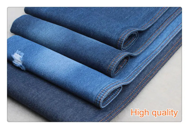 100% пахтадан тайёрланган индиго рангли джинса мата материаллари