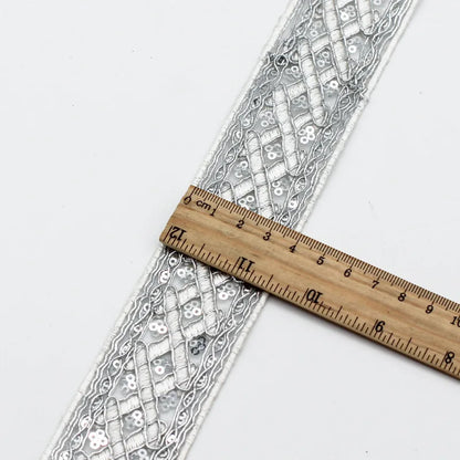 Гипюр трим тўрли лента Дантелли органза лента