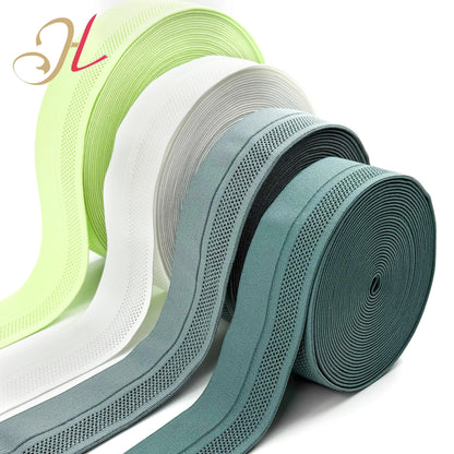 Стокга мослаштирилган кенглиги 4,2 см трикотаж Y  шаклидаги очиладиган тўрли эластик тасма спорт кийимлари учун