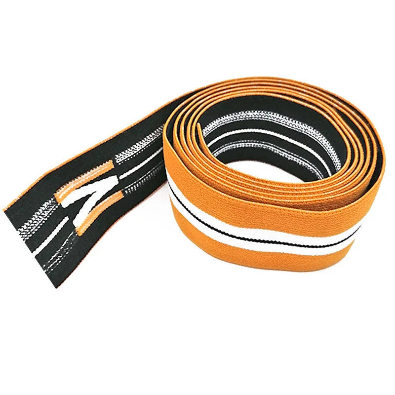 Ишлаб чиқарувчи улгуржи яхши нарх Эластик белбоғли Полестер мато уй тўқимачилик учун ўралган эластик тасма Мода DIY қўл санъатлари