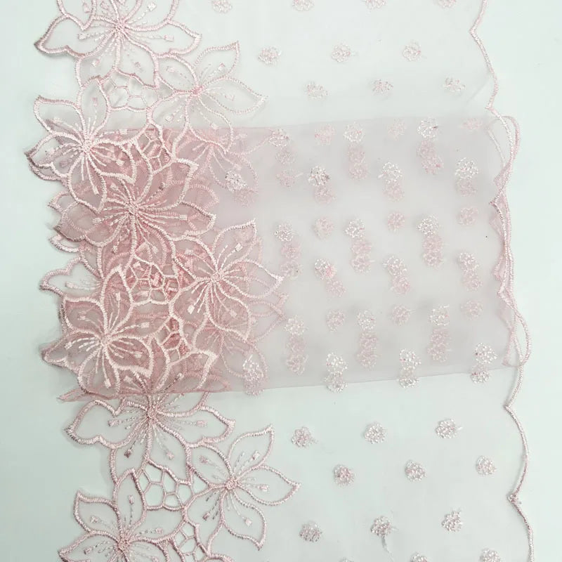 Аёллар ички кийимлари учун 19СМ классик гипур қиррали нақшли ички кийим дантел