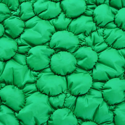 3D гулли нейлон стретч стеган мата — сумка ва пойабзал учун мос, замонавий дизайндаги юқори сифатли материал