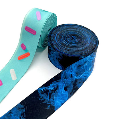 Ички кийимлари учун махсус босилган эластик стреч бантлар тасмали босма эластик тасма тўқув камари