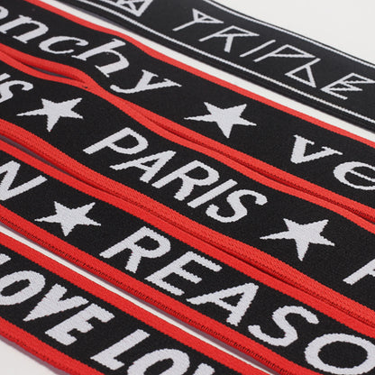 Кийим тикиш учун иссиқ сотиладиган текис ўралган эластик тасма