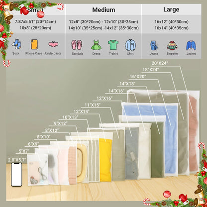 Кастом мат сиртли ПЭ зипперли, қайта ишлатиладиган зиплок пакет — кийим-бош учун мўлжалланган, лого босиш имкониятига эга совуқ кўринишли пластик қадоқлаш қопчаси.