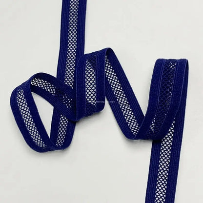 ХИНДE 1,8 см кўк рангли созланиши ипли эластик тасмали камар, сифатли тўқув маҳсулоти