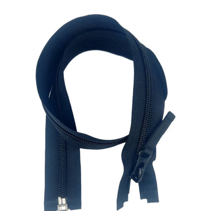 Янги дизайндаги улгуржи махсус тортувчи 8 # очиқ учли фермуар, махсус нейлон фермуарли слайдерли