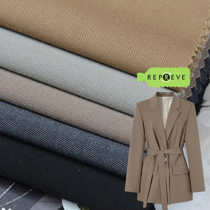 Ижодий дизайнлар тўқилган тўқув дими Юмшоқ силлиқ ТР костюм материали Матолар блазер матоси эркаклар учун аёллар костюмлари